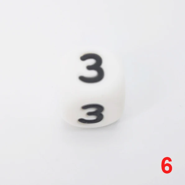 10pcs RU letter 6 10 шт., силиконовые бусины с русскими буквами, 12 мм, алфавитный кубик, бусина без бисероплетения BPA для прорезывания зубов, бусина «сделай сам», именная детская соска, цепочка для прорезывания зубов - Цвет: 10pcs RU letter 6