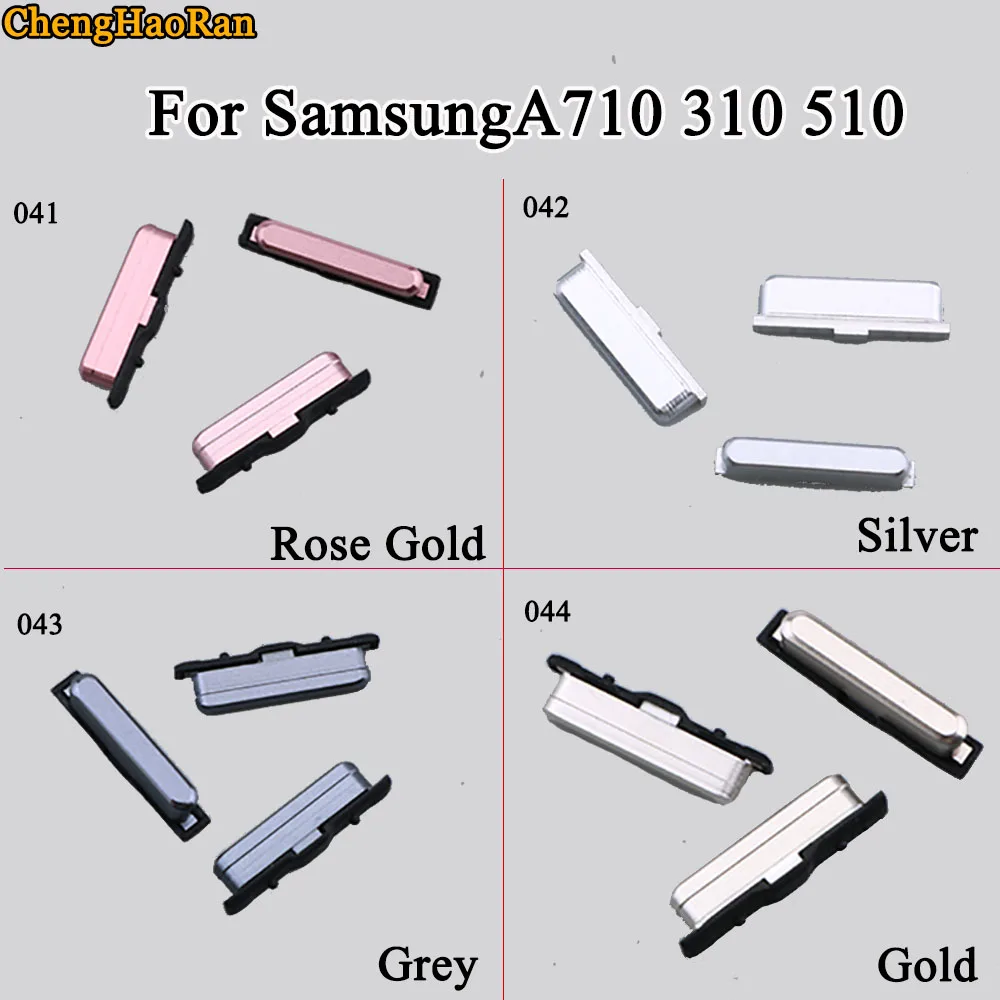 ChengHaoRan 1 комплект для Samsung Galaxy A710 310 510 чехол телефона Кнопка громкости и отключения