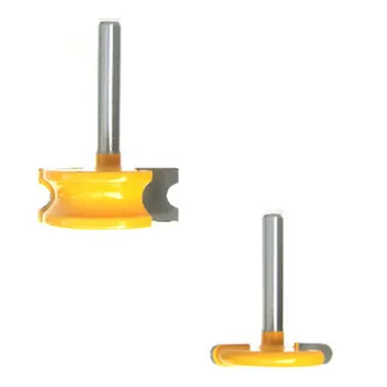 

Flute Router Bit Bead Router Bit Woodworking Carbide 1/4inch T-type Brand new