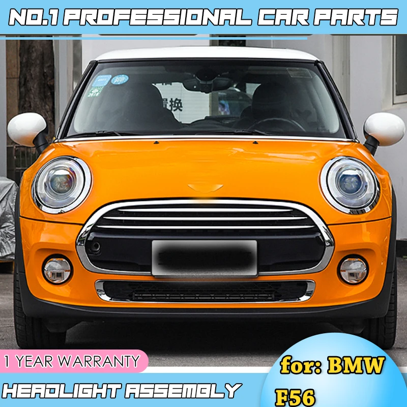 

Автомобильные аксессуары для Mini F56 cooper head светильник s для F56 LED head lamp Angel eye led DRL передсветильник Биксеноновые линзы Xenon