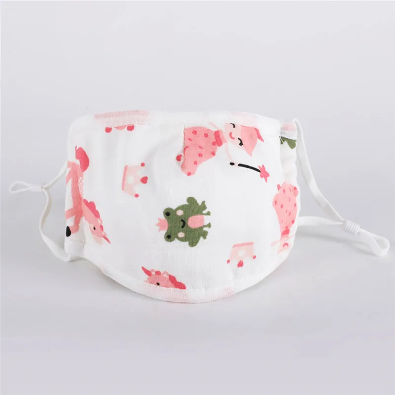 Masque Enfant Réutilisable 6-12 Ans Coton Antipoussière