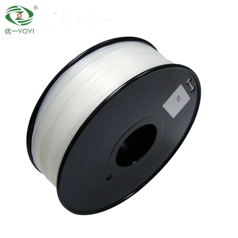 

Hogh quality 1.75 mm Nylon 3D Printer Filament with 3 kinds of color