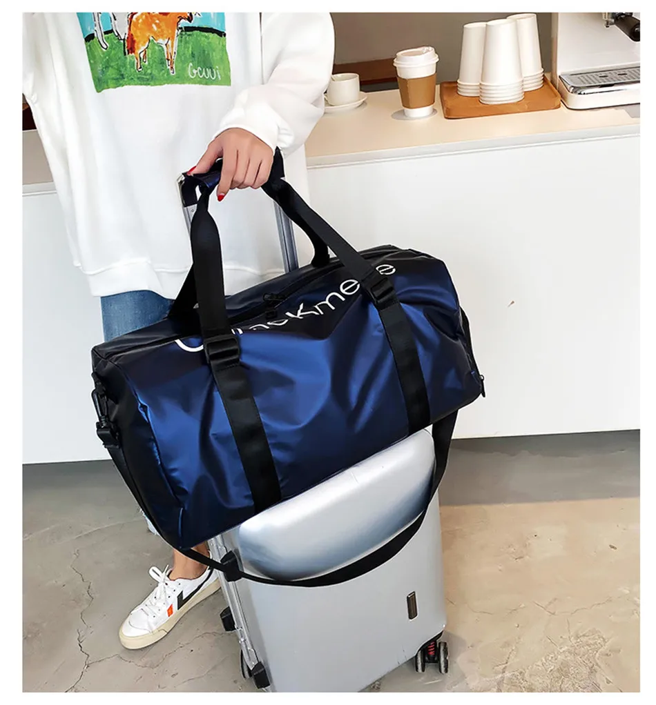 Outdoor Travel Sports Fitness Large Capacity Shoulder Bag Wet And Dry Separation Swimming Waterproof Handbag Leisure Cross Bag