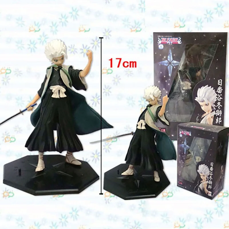 BLEACH Hitsugaya Toushirou ПВХ фигурка Коллекционная модель игрушки 17 см аниме в штучной упаковке ручная модель