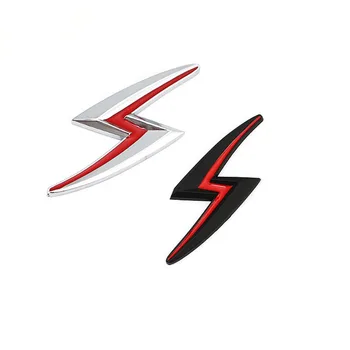 

10pcs 3D Metal S Lightning Logo Emblem Badge Trunk Decal for Nissan S10 S11 S12 S13 S14 S15 200SX 240SX S-Cargo GT-R Car Sticker