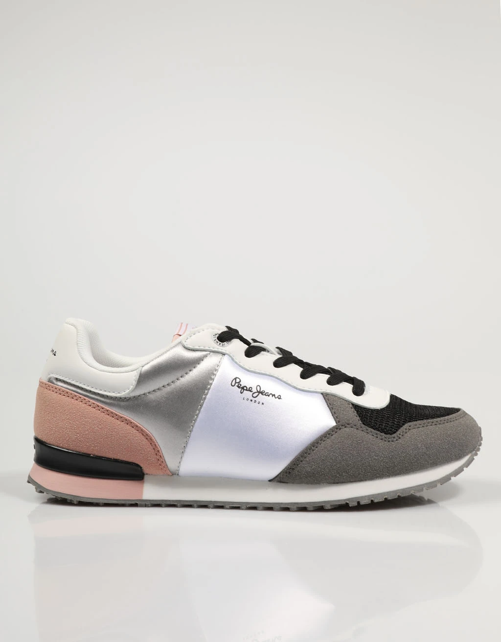 PEPE JEANS ZAPATILLAS ARCHIE LIGHT BLACK PLS31203 Negro Lona Mujer Black SNEAKERS Woman 76899|Zapatos planos mujer| - AliExpress