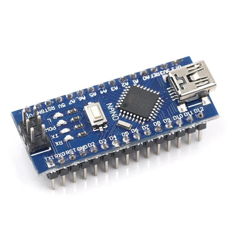 Nano 1 шт. мини USB с Загрузчиком Nano 3,0 контроллер совместимый для arduino CH340 USB драйвер 16 МГц NANO V3.0 Atmega328 - Цвет: 328p-au Welding
