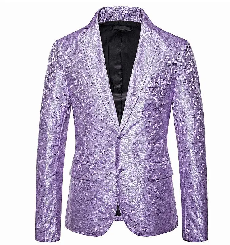 Модные английские костюмы Мужской Блейзер masculino slim fit casaco jaqueta masculina повседневное деловое пальто с принтом Мужская куртка