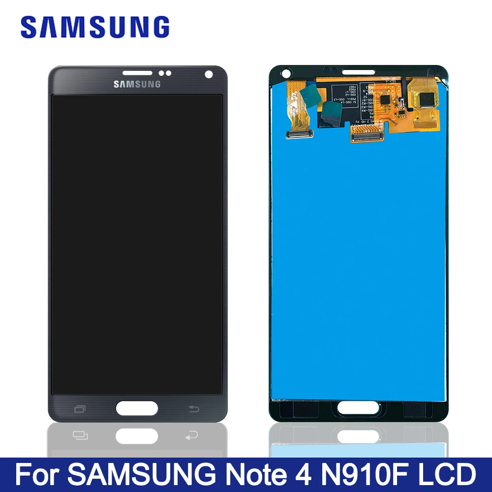 Высокое качество для Samsung Galaxy Note 4 Note4 N910C N910 N910A N910F ЖК дисплей сенсорный дигитайзер