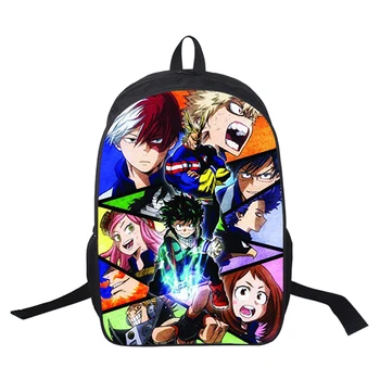 

Anime Backpack Bookbag My Hero Academia 5 Boku No Hero Academia Laptop Backpacks Men School Bags for Teenage Girls Dropshipping