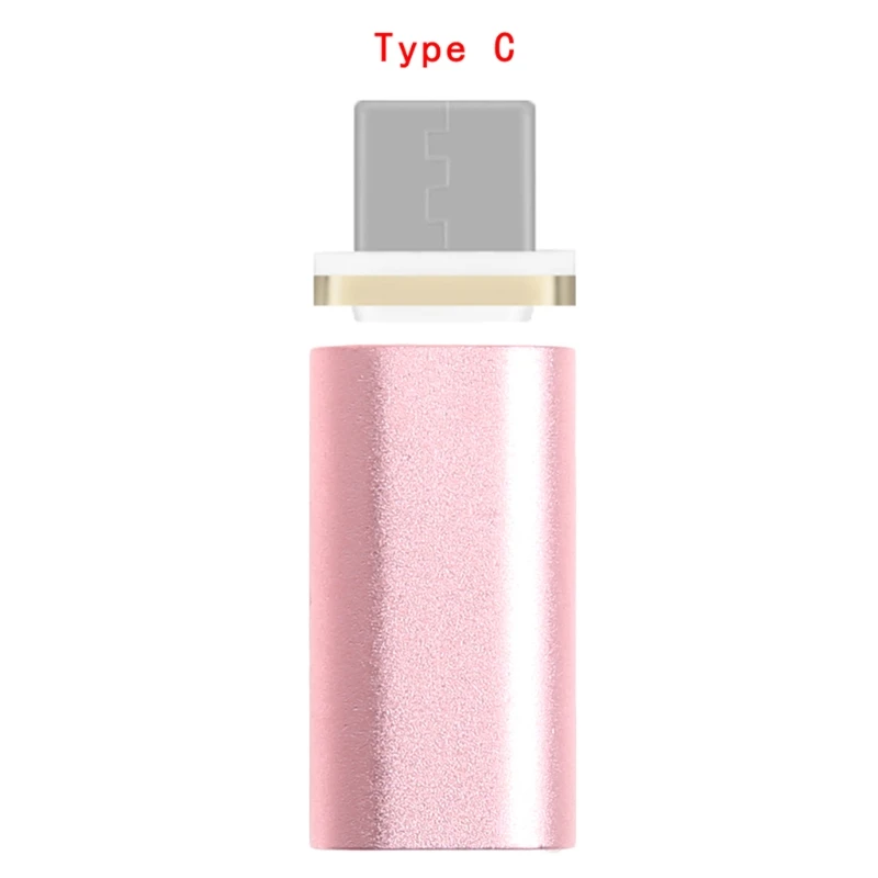 Магнитный 8Pin Женский к usb type C Мужской адаптер для телефона Android