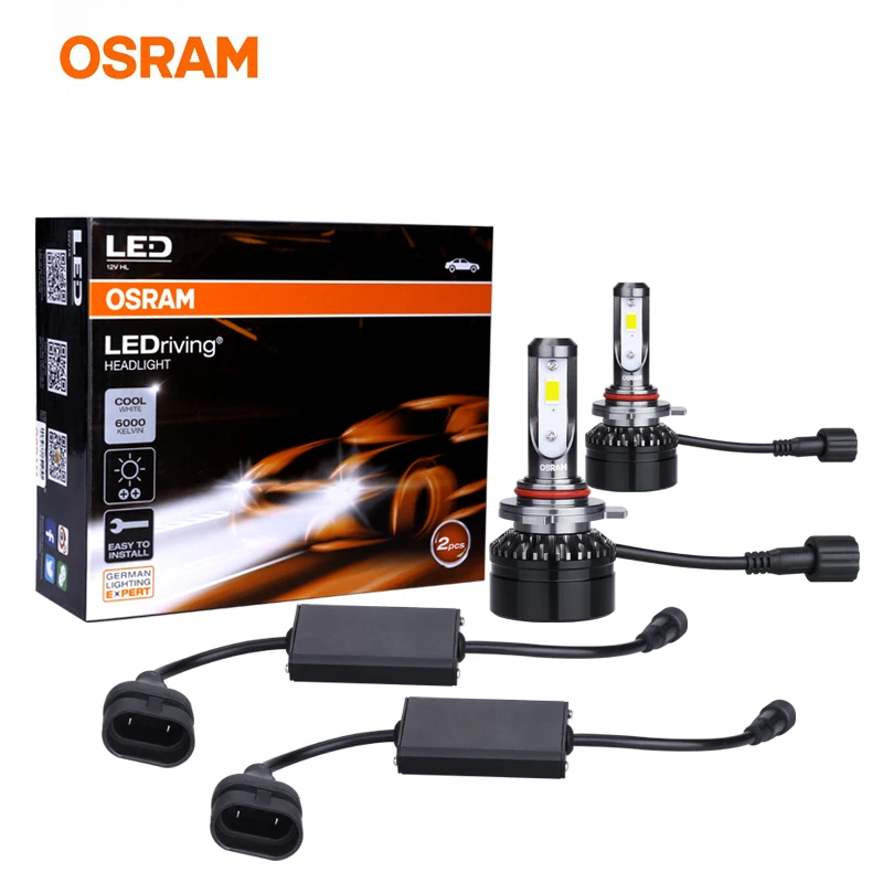 Лампа Ксеноновая OSRAM СВЕТОДИОДНЫЙ Кольцо H7 9005 H11 светодиодный автомобиль H4 Hi/короче спереди и длиннее сзади) луч светильник H8 H16 светодиодный головной светильник 9006 HB3 HB4 HIR2 9012 6000K Автомобильная сирена, легкая в установке, 12В 25 Вт турбо светодиодный 1 пара