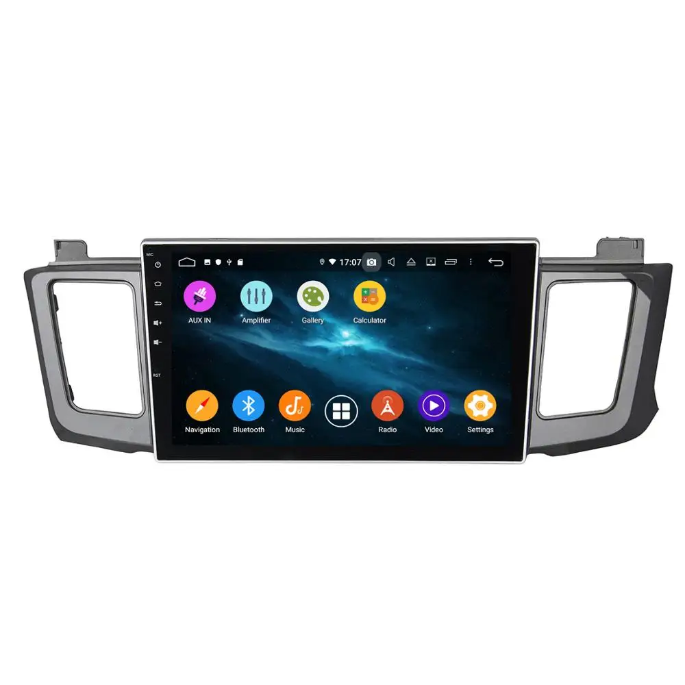 Android 9 с DSP для TOYOTA RAV4 2012- полный сенсорный автомобильный Радио Видео Плеер Мультимедиа gps навигационные аксессуары Sed