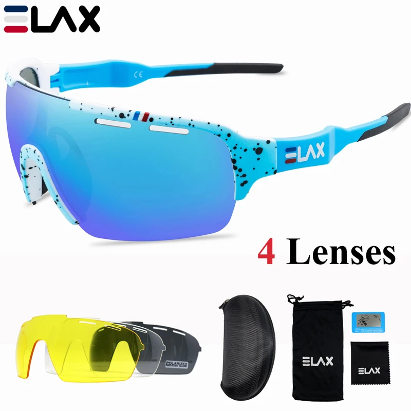 Брендовые дизайнерские поляризованные велосипедные очки с 3 линзами, новинка, мужские и женские спортивные велосипедные очки, уличные очки
