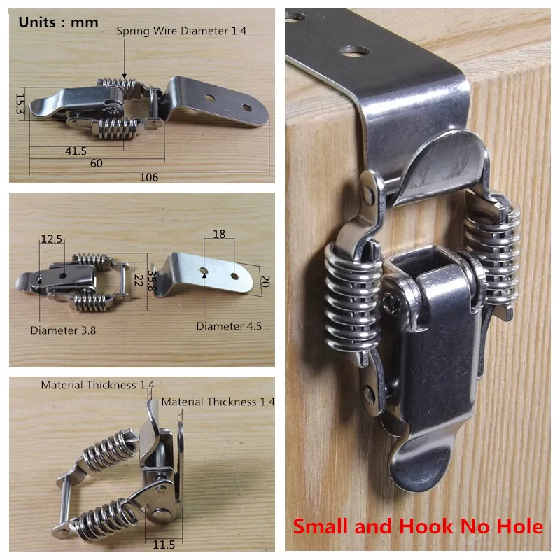 Small and Hook No Hole Iron+304