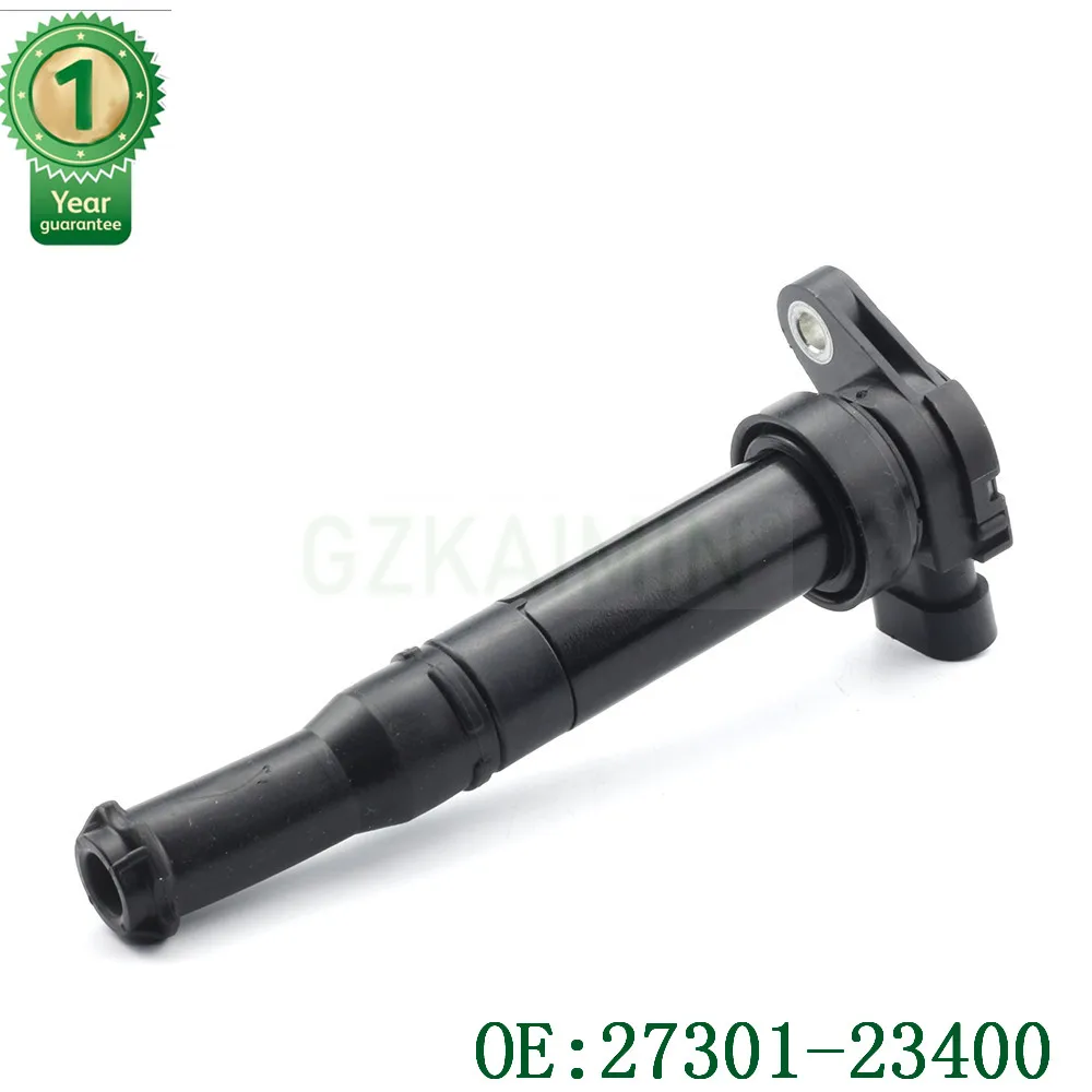 Высокое качество набор из 4 новых катушки зажигания части OEM 27301-23400 2730123400 для hyundai Sonata для Kia Optima Carens Clarus