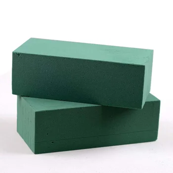 

8Pcs Floral Foam Bricks Green Styrofoam Blocks for Packaging Artificial Flowers or Plants (Random Color)