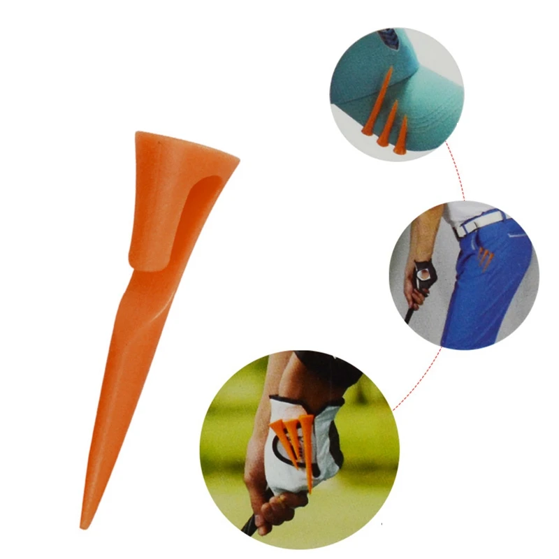 Training Aids Golf Tees Stable Nails Tees for Golf Ball Golf Accessories Reusable