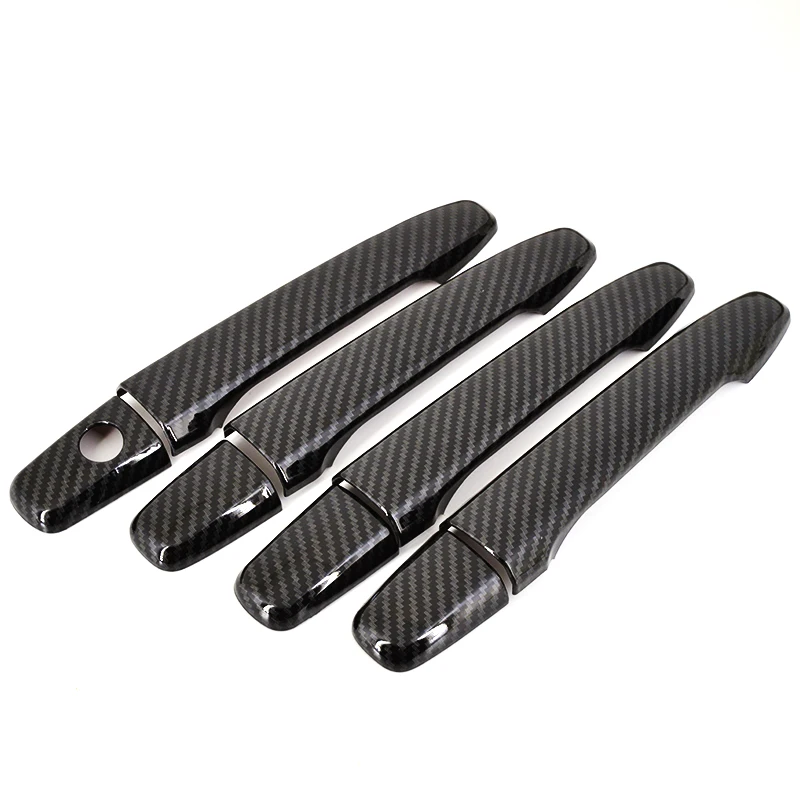 Чехлы из углеродного волокна для боковых дверных ручек Peugeot 4007 2007 2012 2008 2009 2010