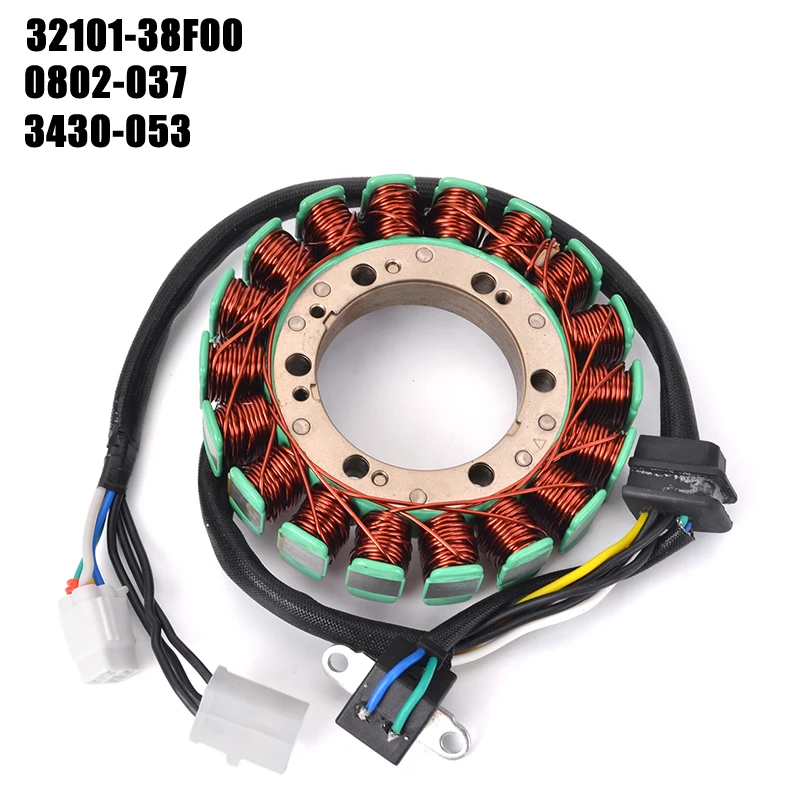 

Stator Coil For Suzuki LTA 400 Eiger 500 ACT 4X4 MRP AUTO FIS 2X4 AUTOMATIC TRANSMISSION VP 375 650 H1 Prowler TRV TBX Mudpro