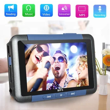 

MP5 Player LCD Screen High Quality 8GB 3 Inch Slim MP5 Video Music Media Player Suppor TF Card FM Radio Recorder Games For MP5