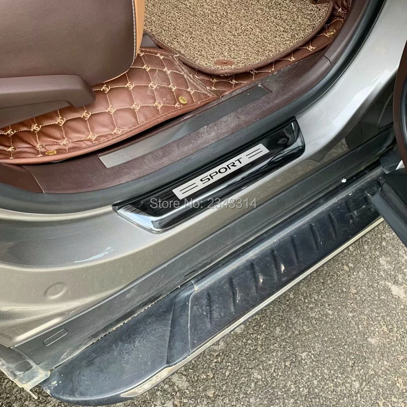 Автомобильные аксессуары для LEXUS RX RX350 RX450, Накладка на порог, накладка на педаль из нержавеющей стали, защита, стильные Авто наклейки