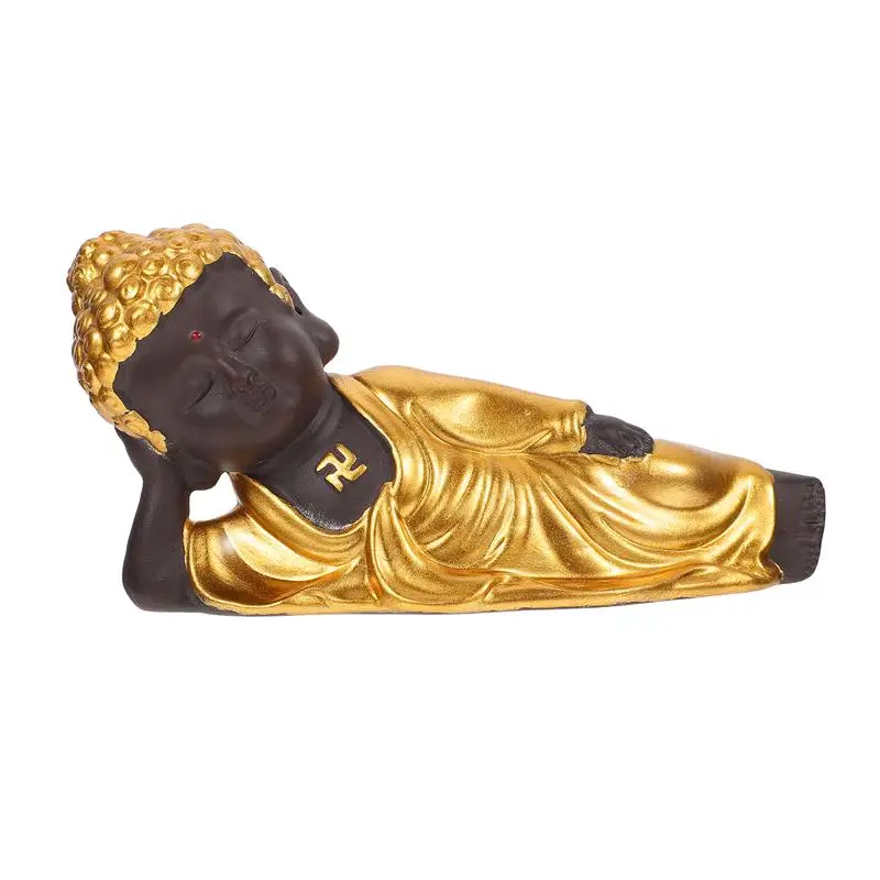 1Pc Baby Buddha Statue Little Monk Figurine Ceramic Home Table Decoration | Дом и сад