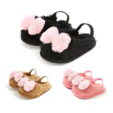 Зимняя детская обувь из флиса кораллового цвета, тапочки детские забавные мягкие домашние домашняя обувь Одежда для детей; малышей; девочек Тапочки по мотивам мультфильмов домашняя обувь для помещения с улыбающимся лицом