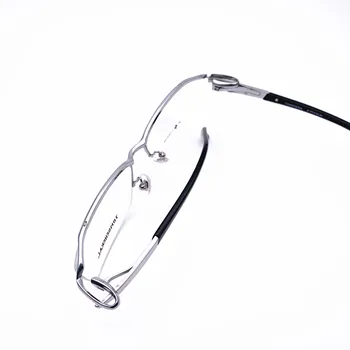 

Belight Optical Japan Design Sports Titanium Half Rimless Frame Men Prescription Semi Eyeglasses Retro Optical Eyewear 1220
