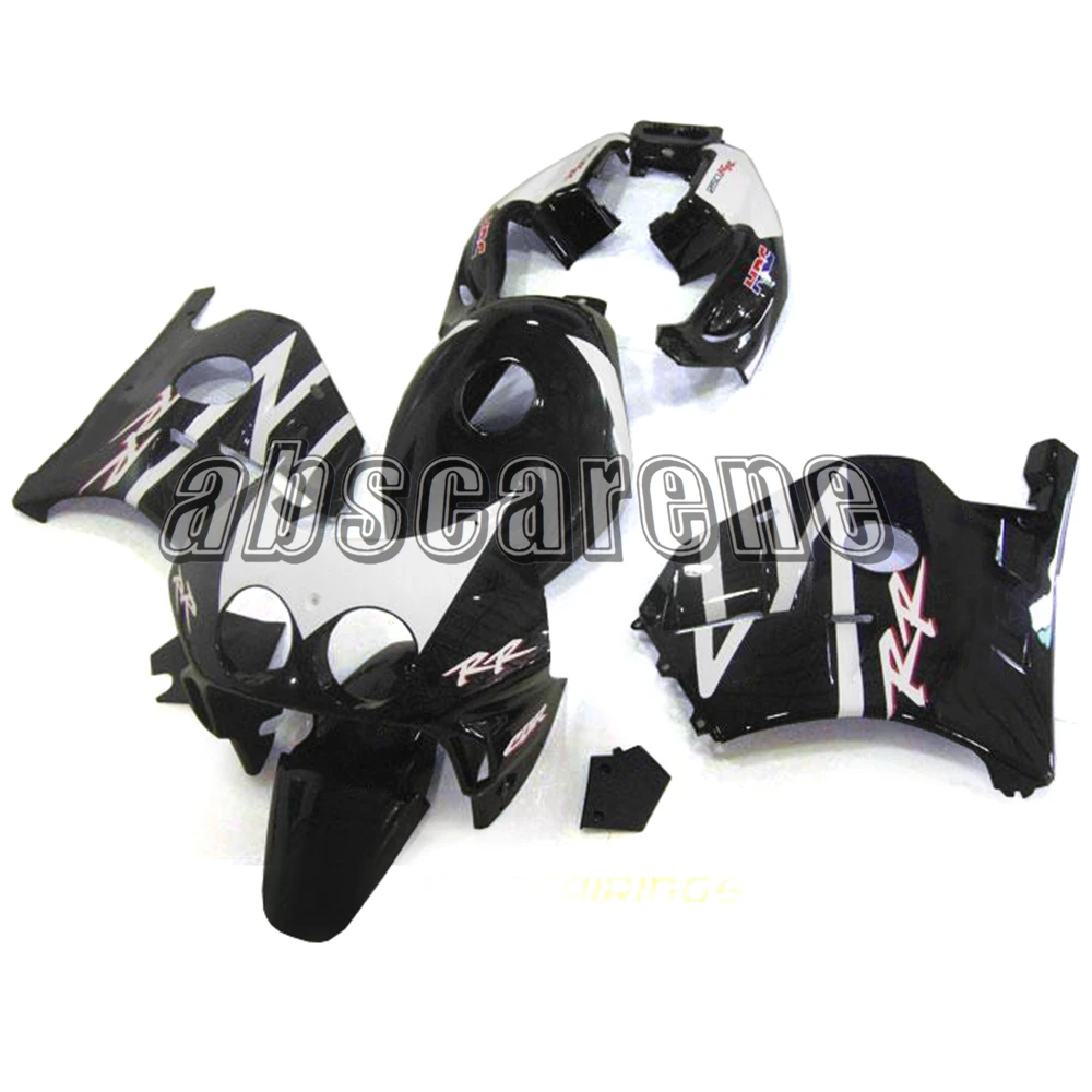 Выполните Обтекатели для Honda CBR250RR MC22 1990 1991 1992 1993 1994 CBR250RR MC22 90 91 92 93 94 ABS Кузов черные капоты