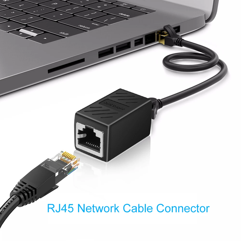 RJ45 разъем нерабочий кабель Ethernet адаптер сетевой кабельный удлинитель гнездо к