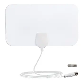 

Studyset Indoor Free TV Surf Radius Antena Digital HDTV Cable TV Fox Antenna DVB-T/T2 VHF UHF TVSurf Antenas Receiver White