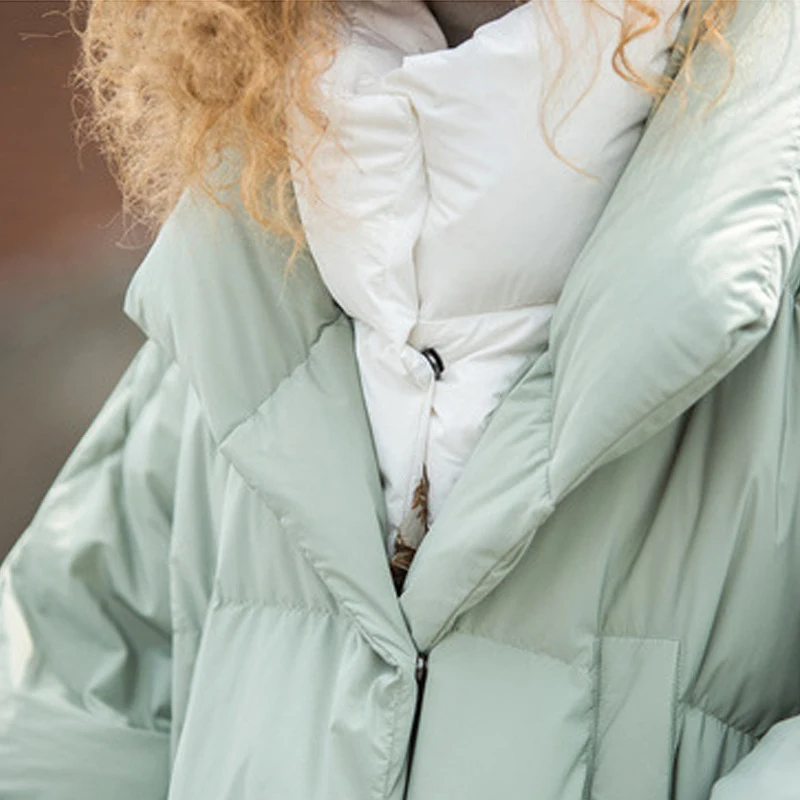 UGREVZ/Новинка года; Модные женские куртки; свободная парка; теплые зимние женские пальто; повседневные утепленные парки; женские пуховики; большие размеры