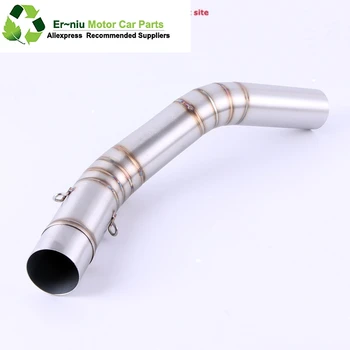 

Free Shipping Motorcycle Exhaust Muffler Full System Slip On Middle Link Pipe DB Killer For kawasaki Z750 Z 750