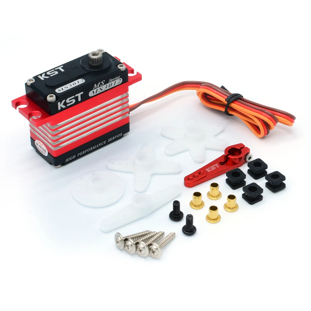 KST MS3012 7,4 V 30 кг 0.12sec Бесщеточный Металла Шестерни Digital Servo Мотор для дрона беспилотника с дистанционным управлением пульт ДУ для дистанционно управляемой машины лодки робот-манипулятор вертолет - Цвет: MS3012