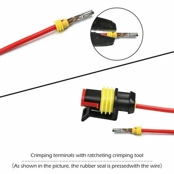 

Plastic Wire Connector Plugs Waterproof With Storage Box Set Replacement