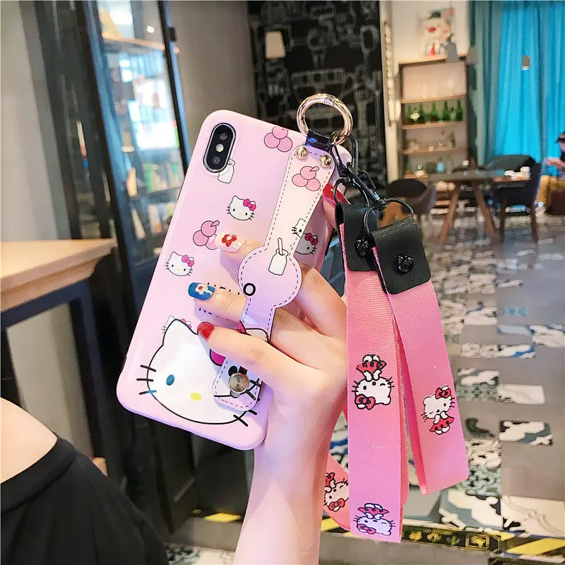 Модный розовый hello kitty Превосходное качество для Iphone 11 чехол Pro Max mate Iphone XR XS Max X 11 11por Max 6 6s 7 8 Plus чехол