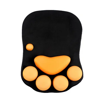 

Soft Cat Paw Personality Comfortable Wrist Support Silicone Desk Decor Mouse Pad Cartoon Office