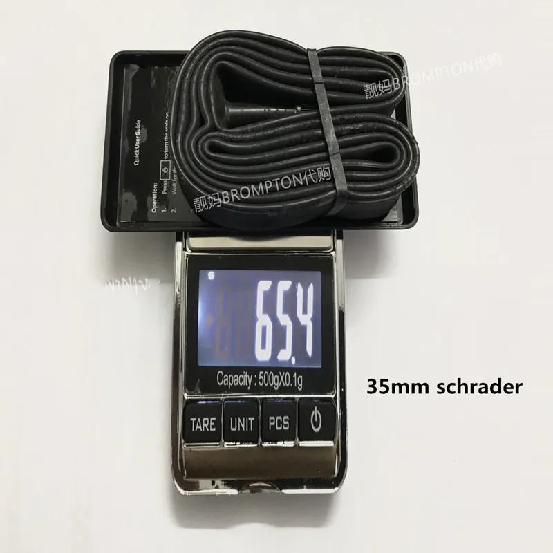 35mm schrader 1 шт. складные велосипедные камеры для шин presta/schrader 16 дюймов 349/1. 0 для brompton Bike Joseph Kuosac - Цвет: 35mm schrader
