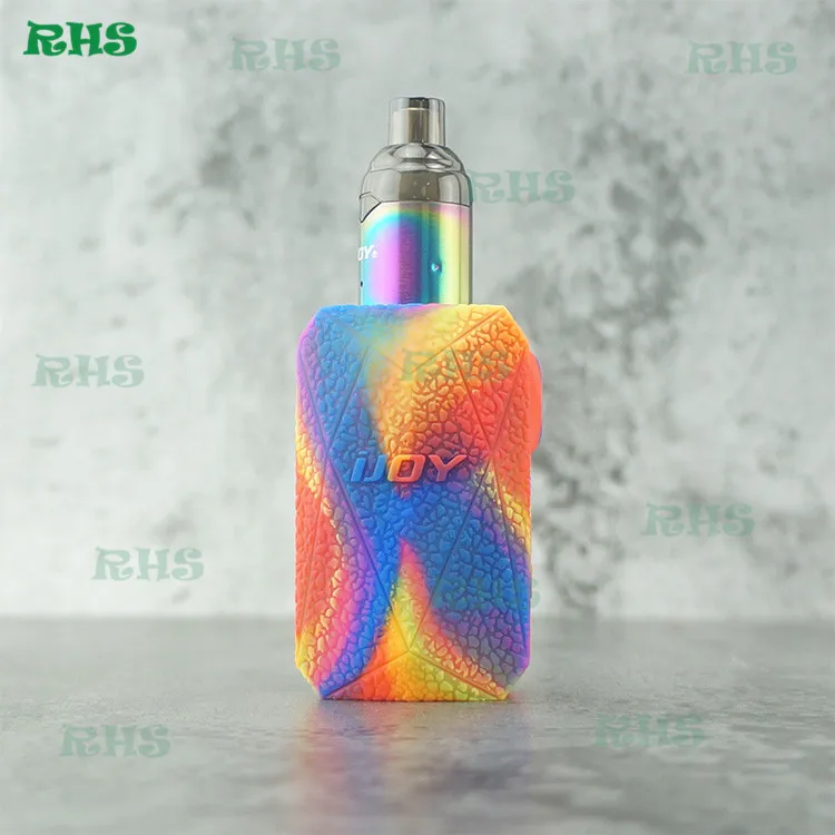 rainbow 5 шт.~ RHS силиконовый чехол для IJOY Diamond VPC 1400 мАч 10 цветов на выбор заводская цена - Цвет: rainbow
