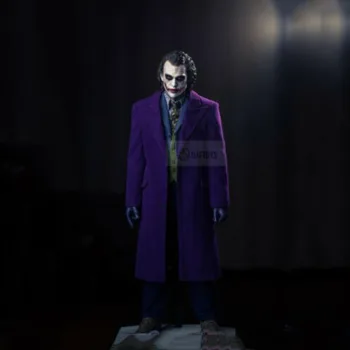 

DAFTOYS 1/4 JOKER Purple Coat Delicate Overcoat Clothes Fit Hot Toy Figure Dolls