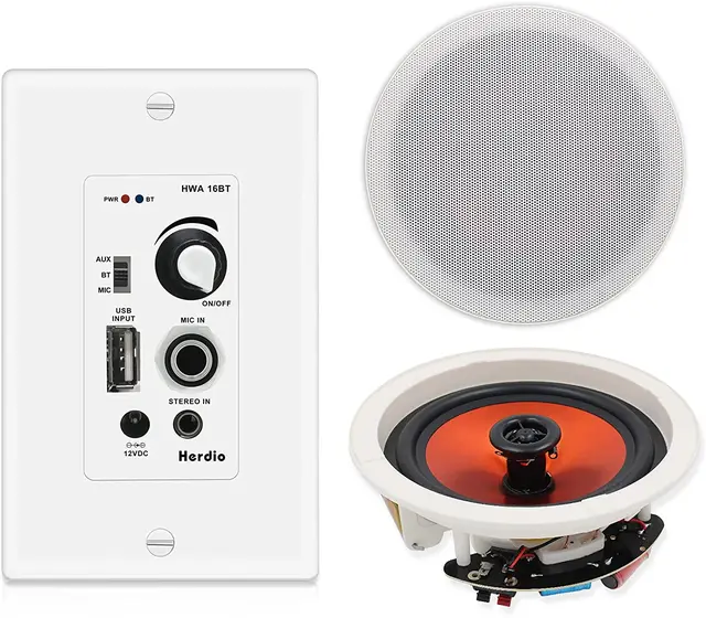 Not Connecting Herdio Bluetooth Ceiling Speaker System 300W