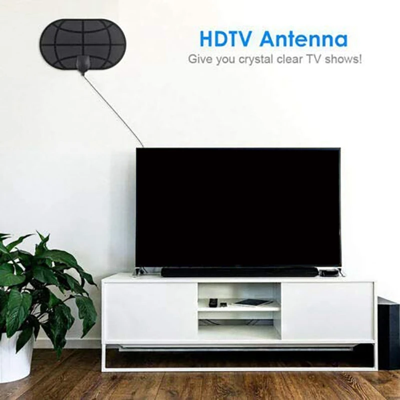 980 Миля Диапазон Антенны 4K цифровой HD ТВ Крытый ТВ антенны HD ТВ радиус серфинга