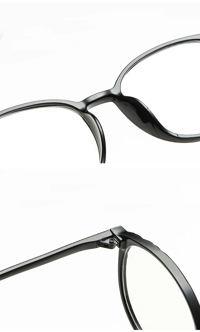 Transparent Round Blue Light Glasses PC Optical Frames Women Men Computer Gaming Glasses Clear Lens Spectacle Eyewear Vintage