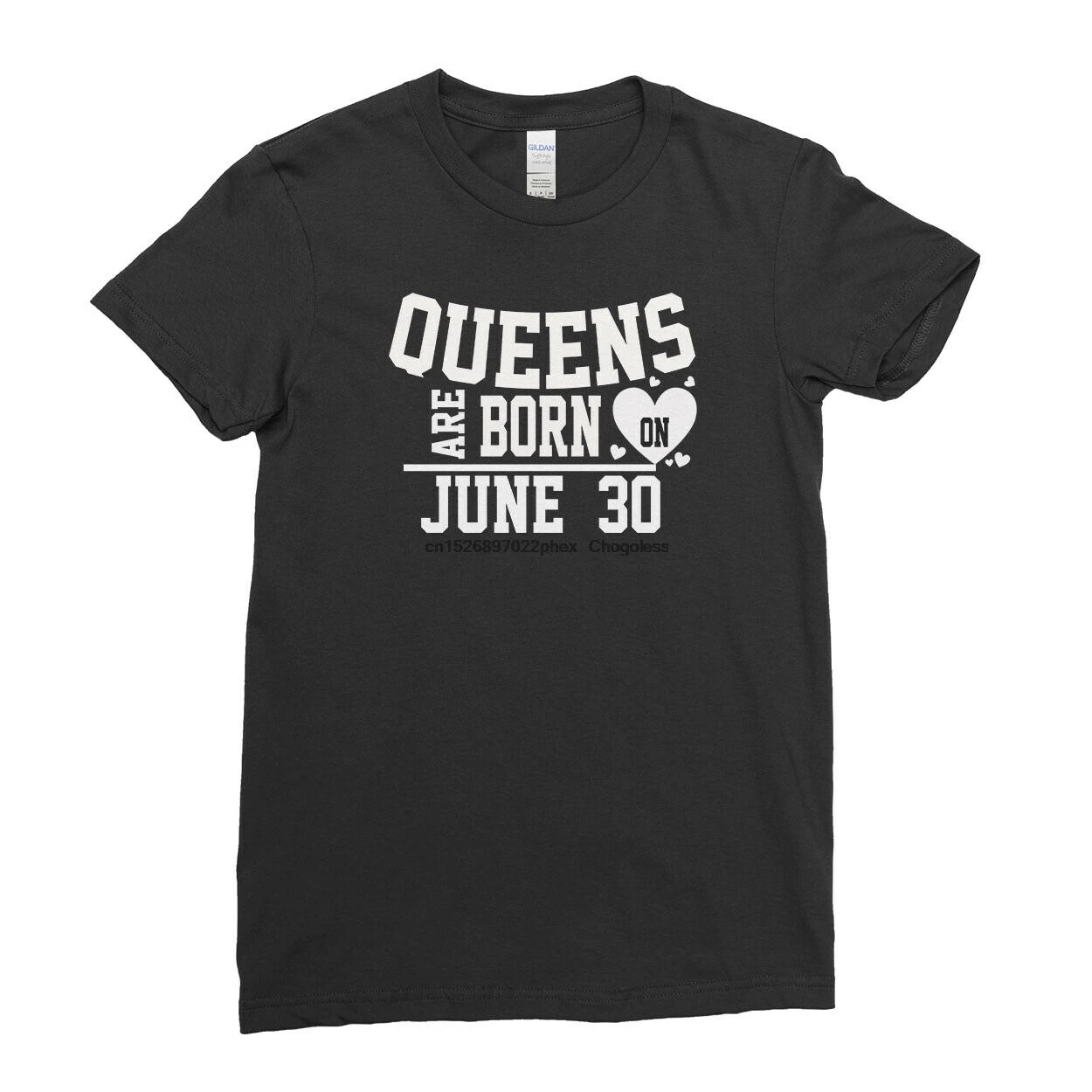 Персонализированные Queens рождаются 30 июня для девушек и женщин футболка | Мужская