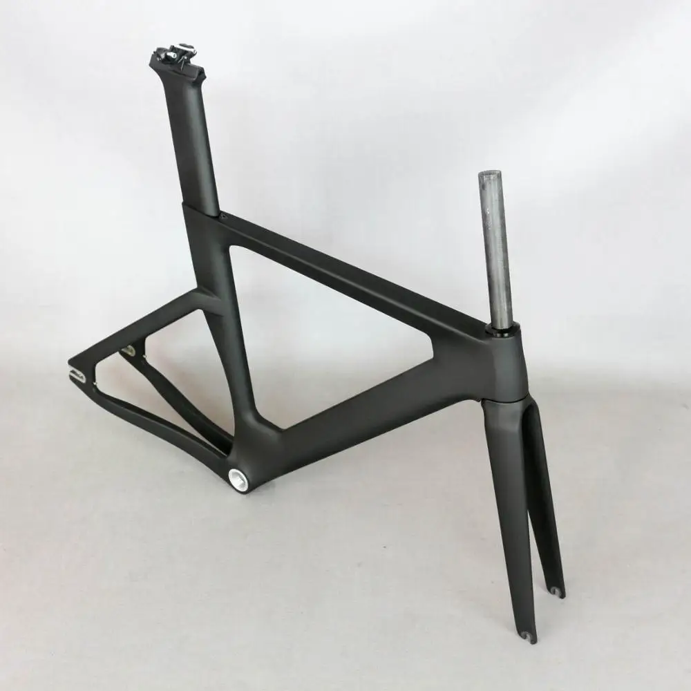 Рама велосипедная карбоновая с фиксированной передачей 49/51/54 см|bike frameset|frame fixed