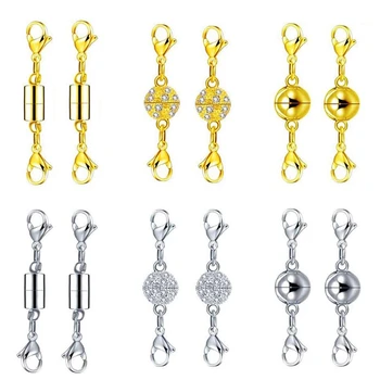 

Lobster Clasp Rhinestones Spherical Heart-Shaped Cylindrical and Spherical Lobster Clasp Jewelry Making Supplies(12Pcs)