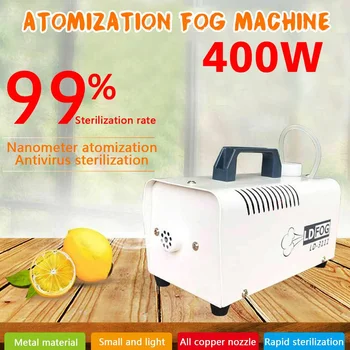 

Smoke Machine/Mini Remote Fogger Ejector/Disco Home Party Stage Fog Machine/400W Smoke Thrower/Atomization Disinfection Machine