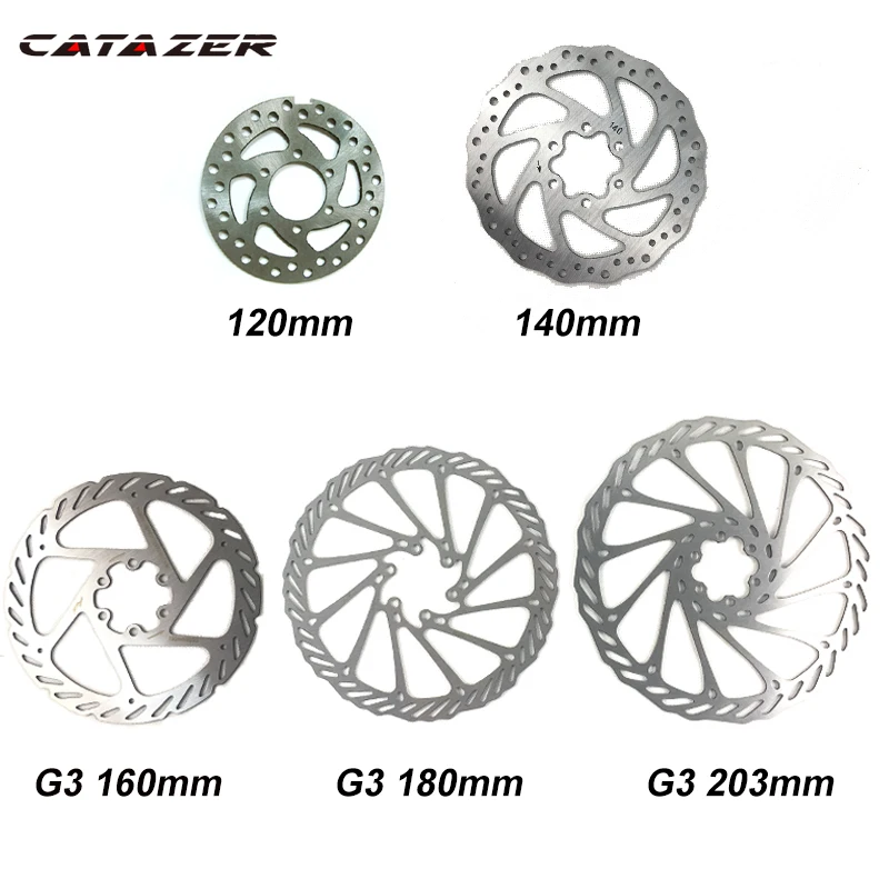 1 Pcs Bicycle Mountain Bike Threaded Hubs Disk Disc Brake Rotor 6 Bolt