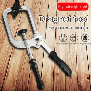 

Seine Tool Easy Operate Flattening Mesh Tensioning Universal Haul Pliers Lever Principle Non Slip Handle Manual Thickened